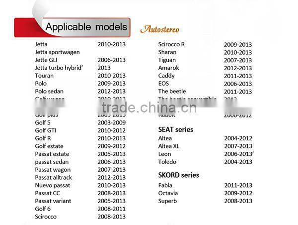 8" Android 4.4.4 Special Car Radio GPS Navigation Mp3 Player for Seat Scoda car radio cassette