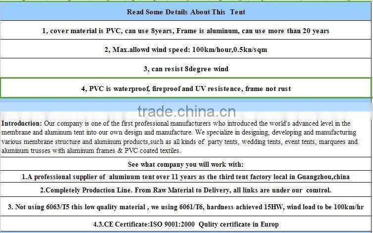 Steel banquet chairs for 500-1000people China wedding tent