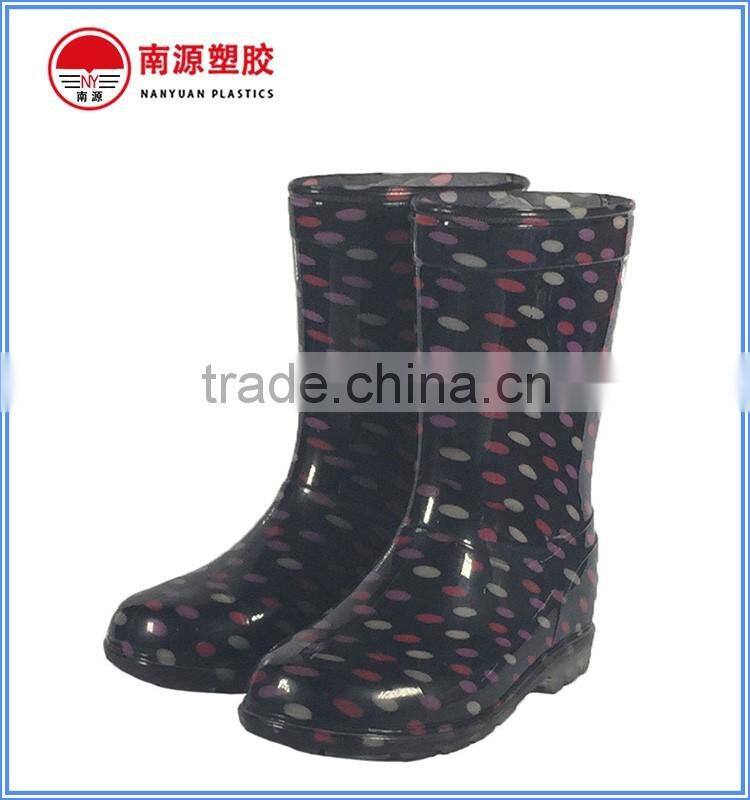 Children fashion rain boots with all kinds patterns