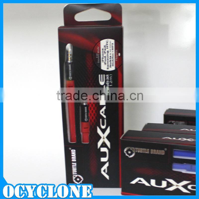 2015 Best Sale 3.5MM Male to Male Stereo Audio Cable in Cell Phone