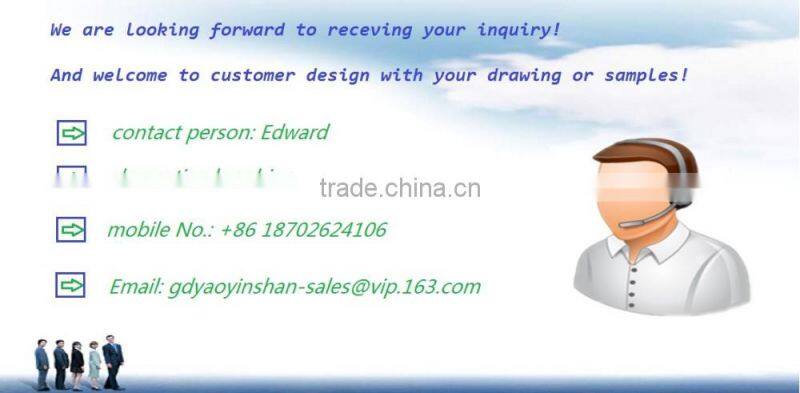 From 5mm to 18mm thinkness aluminum profile for wardrobe slidind door