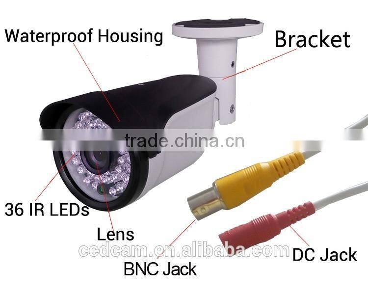 4 Channals 720P security camera outdoor IR Night Vision security camera system