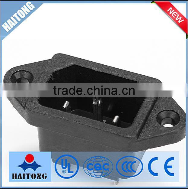 3pin ac socket type of electrical safety high quality AC socket Haitong factory