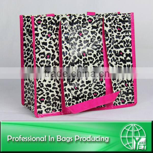 Wipe-clean r-pet eco friendly custom reusable shopping bag