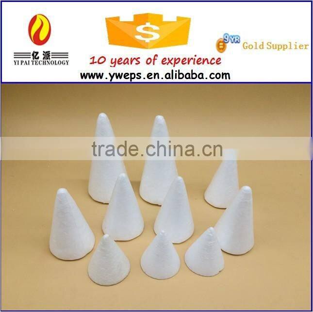 Wholesale decorative polyfoam cone for DIY