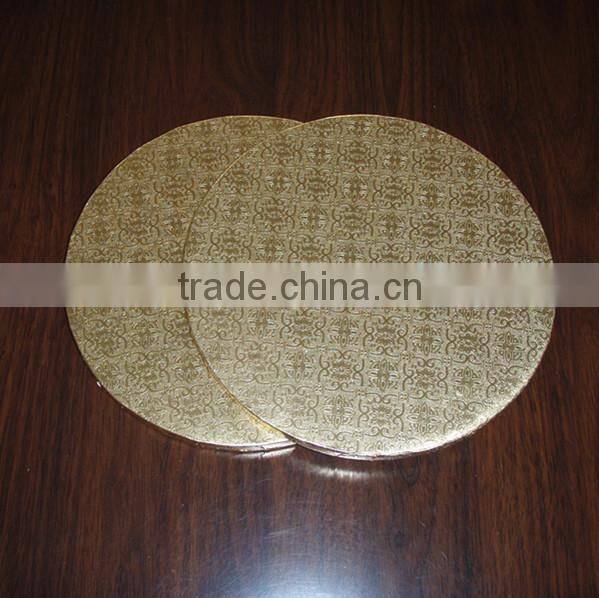 Glossy Ivory board cake pads/cake circles