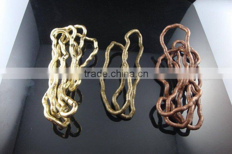 women's metal snake necklace