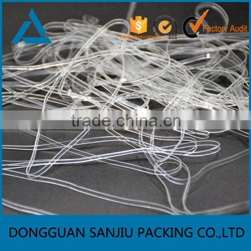 semi-transparent thrmoplastic polyurethanes elastic tape garment accessories