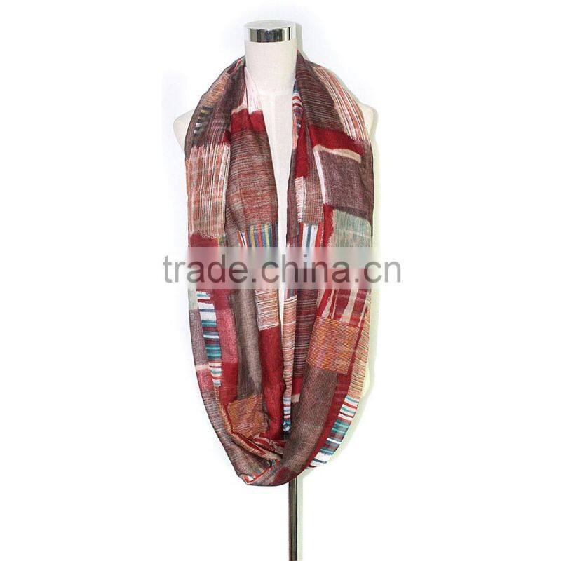 tartan plaid stripe printing best selling scarfs infinity