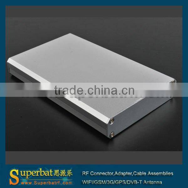 Aluminum Box Enclosure Case -4.33"*2.05"*0.51"(L*W*H) round aluminum box