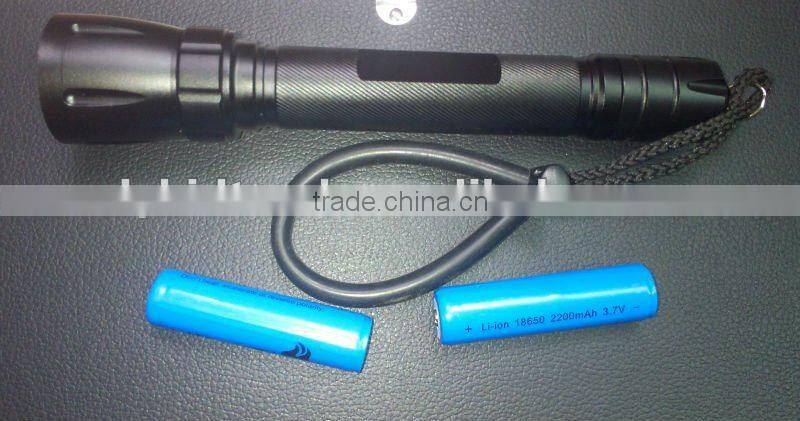 super bright CREE XML T6 10W 1200LUMEN led scuba light ,IP68