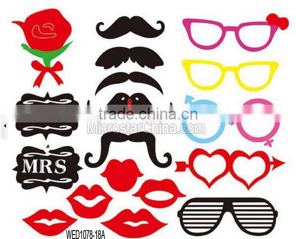 Hen party photo booth props games accessories favors DIY