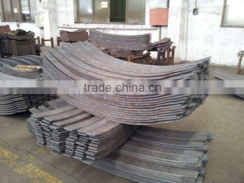 types of heavy duty truck parablic leaf spring