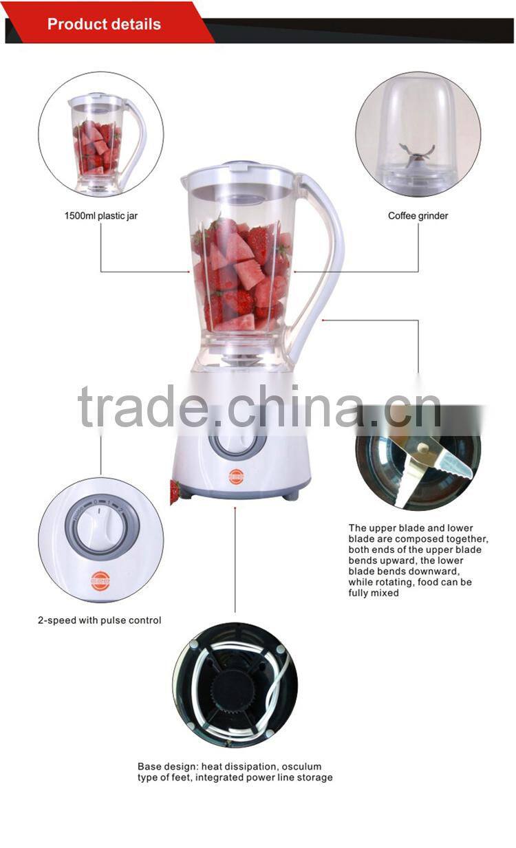 stainless steel blade baby food 4 in 1 juicer blender
