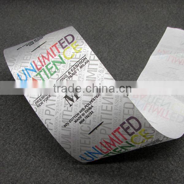 Multiple Colors Width Size Label Woven