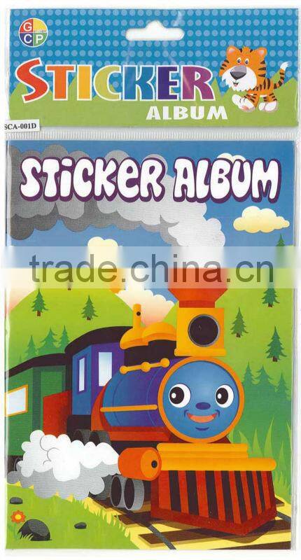 2013 New design sticker book