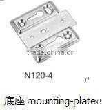 slide-on cabinet hinge door hinge hydraulic buffering hinge steel+plastic pad(N120)