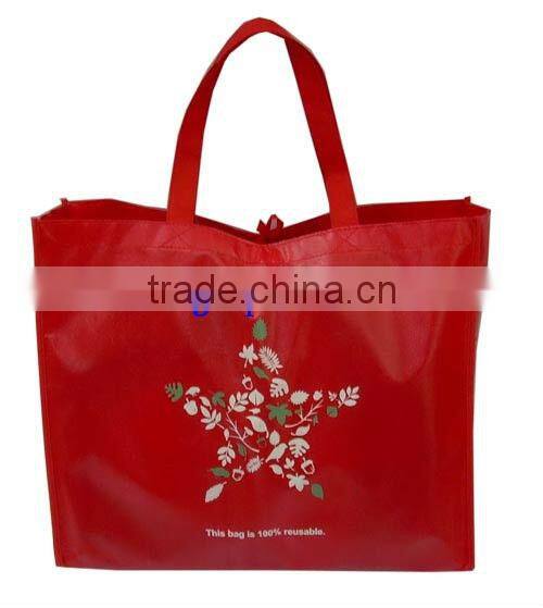 sturdy christmas shopping tote bag