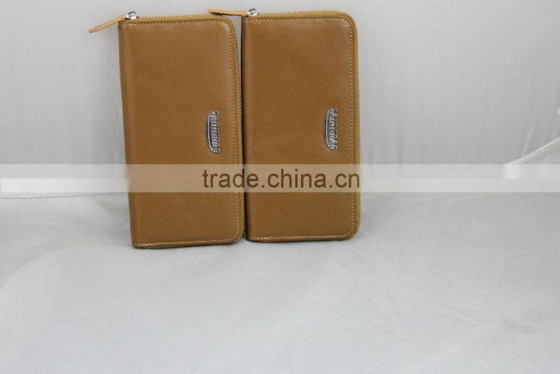 Best selling Leather Men's wallet,pu leather wallet, custom Genuine Leather wallet
