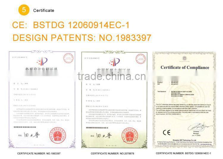 Hot sale automatic dusk to dawn bright led 12pcs solar home light small size with panel indoor emergency use