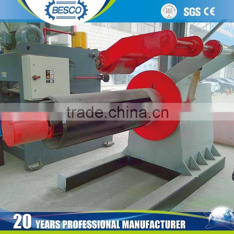 High quality fully automatic MT-200 decoiling machine manufacturer