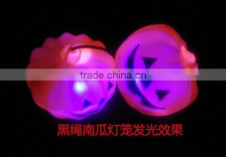 2016 Wholesale Plastic jack-o'-lantern pumpkin lantern pumpkin light pumpkin lamp for Halloween