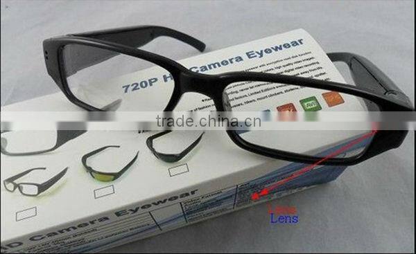 720P glasses camera eyewear hidden camera,eyeglasses camera