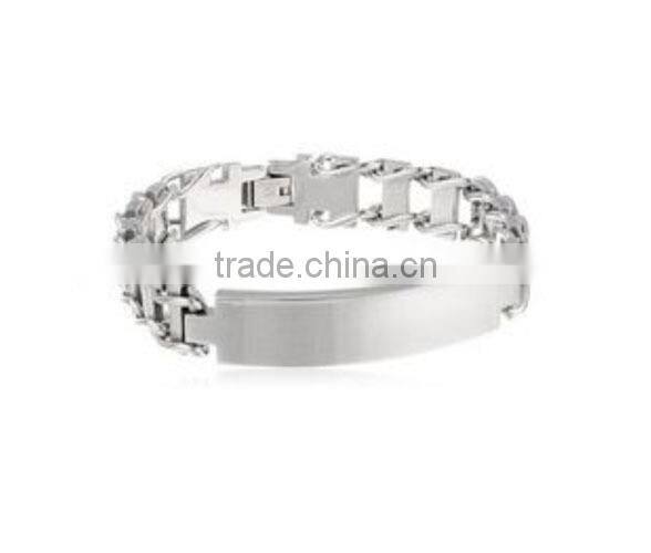 Stainless Steel hot selling ID bracelet