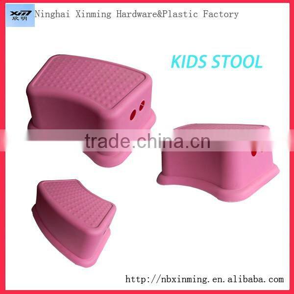 Promotional plastic kids step stool slip