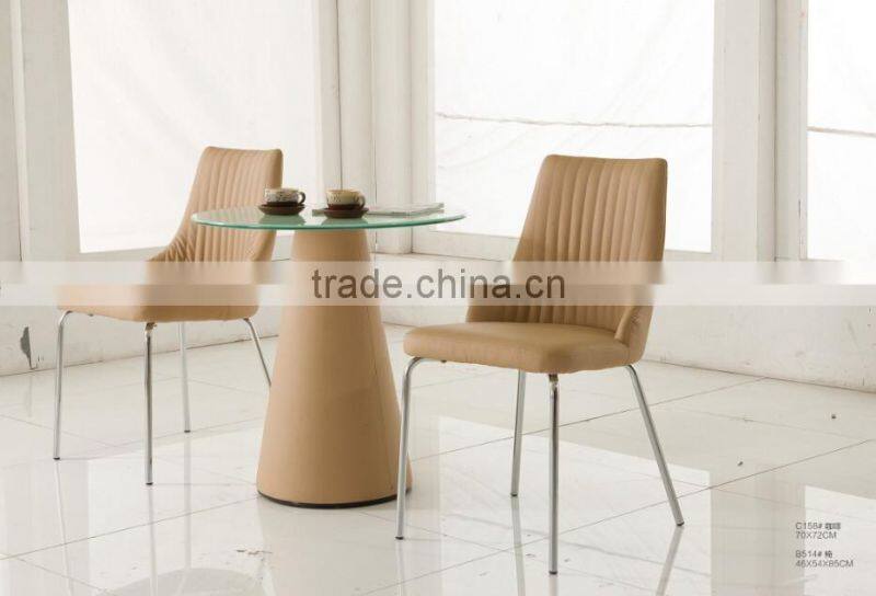 TB living room furniture design round end table design glass sofa table