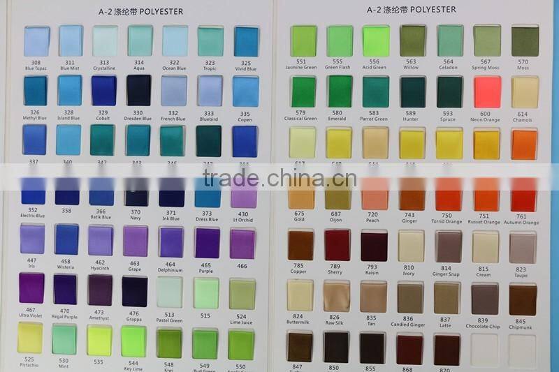 Wholesale Decorative chair bowknot satin sash,satin ribbon chair bow for wedding and banquet