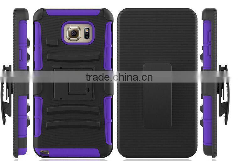 New Arrival for galaxy note 5 pc case belt clip Factory Price