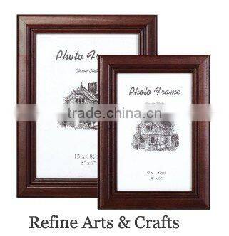 Wooden cheap simple design photo frame