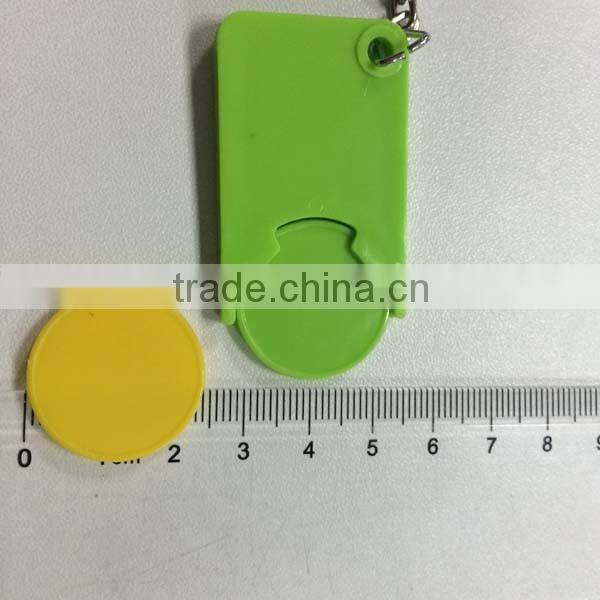 2016 HOT SALE customized logo promotion gifts coin holder keychian