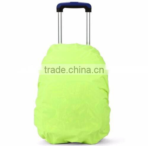 Hot selling camping travel hiking backpack trolley school bag dust rain cover