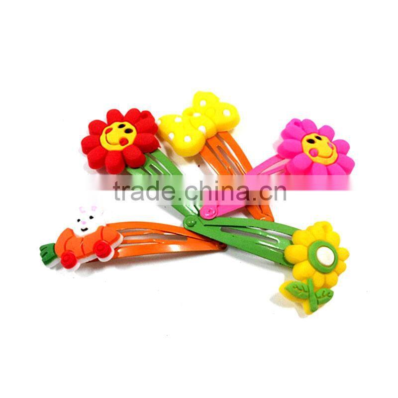 Butterfly shape cheap cartoon design custom bobby pin