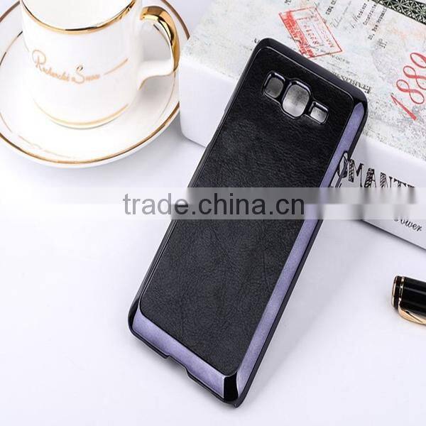 2015 hot selling leather skin hard case for Samsung galaxy a5