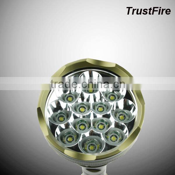 Trustfire AK-90 XML-12T6 13000 lumens long range rechargeable flashlight