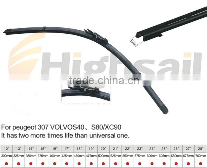 Top Quality car flat wiper blade