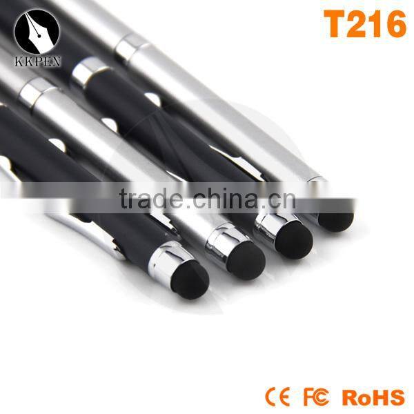 Jiangxin Alibaba china aluminium pen touch pen promotional ball pen