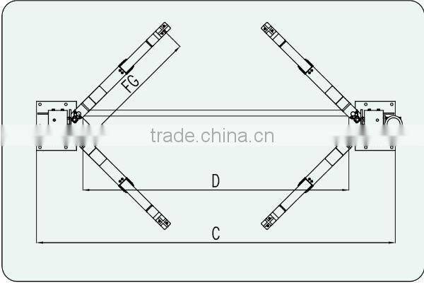 Torin BigRed 3 Ton 2 Post Automotive Lift