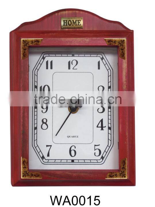 Best quality Antique Wood key box wall clock