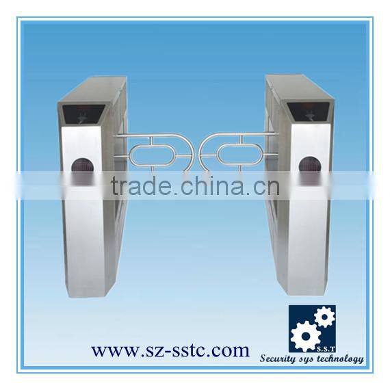 Access control manual swing barrier gate/Double swing turnstile barrier gate