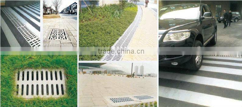 water proof compound casting water grate