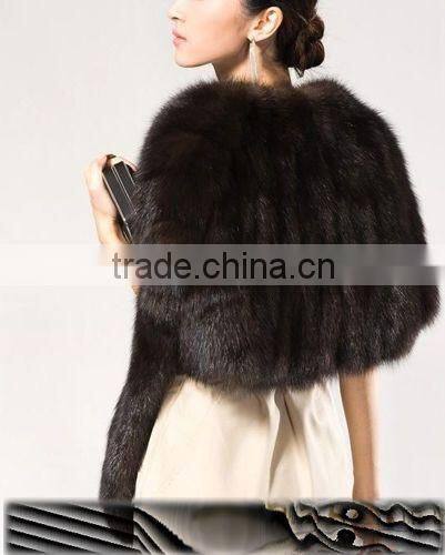MKF2 new style mink fur shawl