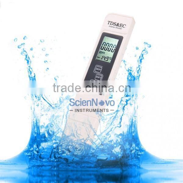 New Arrivals 3 In1 Function Conductivity Water Measurement Tool TDS&EC Tester 0-5000ppm TDS EC Meter Temperature Tester