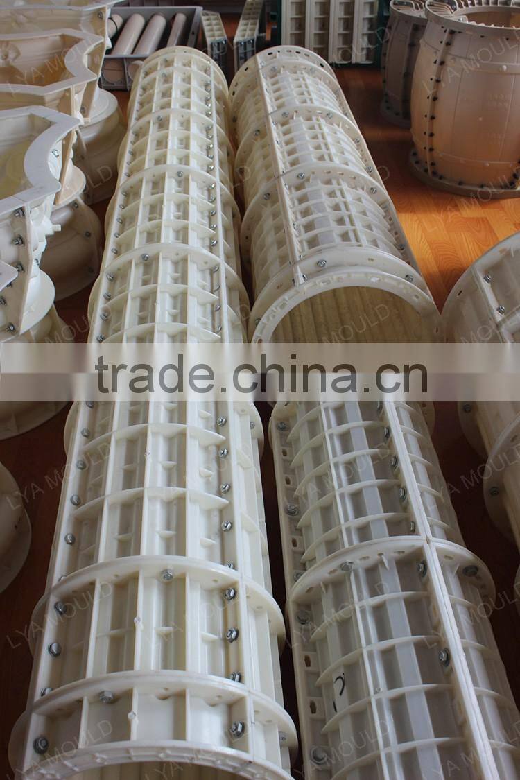 CE certificial abs decorative concrete columns pillar molds