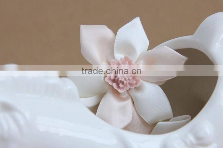 MYLOVE beautiful white flowers hairpins fairy hair accessory handmade