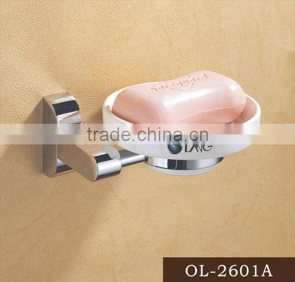 bathroom ceramic soap dish and holder OL-2601A