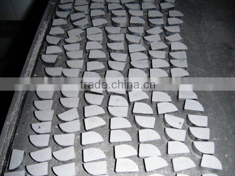 Good manufacturer of carbide brazed tips in china with good quality